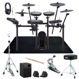 Roland TD-17KVX2 + MDS-COM ｘTAMAセット＋ヤマハモニターアンプMS45DR w/SELVAマット【WEBSHOP】