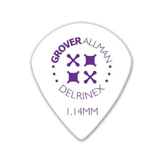Grover AllmanDelrinex Jazz XL Pro Picks 1.14mm [White] ｘ10枚セット