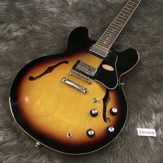 Epiphone ES-335 Vintage Sunburst セミアコギター ESES335