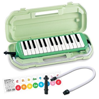 Suzuki スズキ MX-27 鍵盤ハーモニカ＆スペア用吹き口セット 【どれみシールプレゼント】