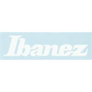 Ibanezカッティング･ロゴ･ステッカー ILS1-WH