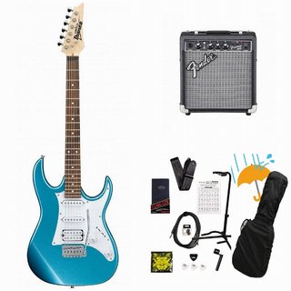 Ibanez Gio GRX40-MLB (Metallic Light Blue) 入門用  Fender 10Wアンプ付属エレキギター初心者セットR【WEBSHOP】