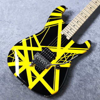 EVH Striped Series Black with Yellow Stripes  別売りハードケース付き!「USED」
