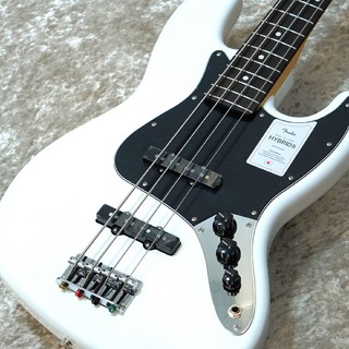 FenderMade in Japan Hybrid II Rosewood Fingerboard Jazz Bass -Arctic White-【#JD23027383】