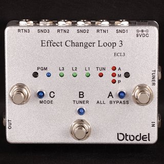 OtodelECL3 Effect Changer Loop 3 ラインセレクター スイッチャー【WEBSHOP】