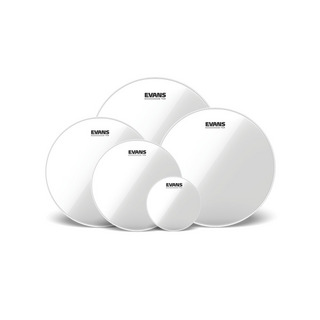 EVANS EVANS TCX Clear Head Tenor Pro Pack (6,10,12,13,14) 2ply EMTP-TCX