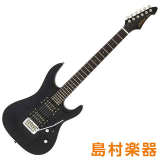 Aria Pro IIMAC-DLX Stained Black エレキギター ブラック 黒