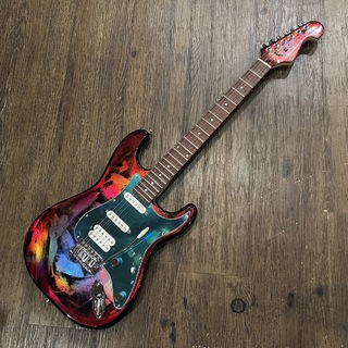 SPEAR Estoc Reflector Hologram Red Electric Guitar