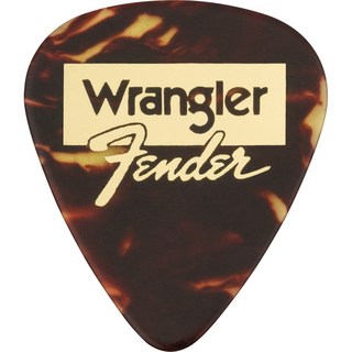 Fender Fender(R) and Wrangler(R) Picks， 351 Shape， Tortoiseshell， (8)[#1980351040]