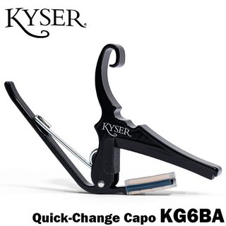 Kyser カポタスト KG6BA / 黒