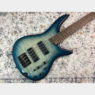 Ibanez SR400EQM Stained Cosmic Blue Starburst エレキベース【現物画像】