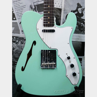 Fender Custom Shop Guitar Planet Exclusive 1960s Thinline Telecaster Closet Classic Alder -Faded Surf Green-