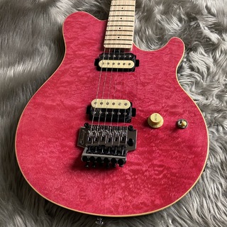 Sterling by MUSIC MAN SBMM AX40-TP-M(Transparent Pink)【日本限定モデル】【現物画像】【最大36回分割無金利実施中】