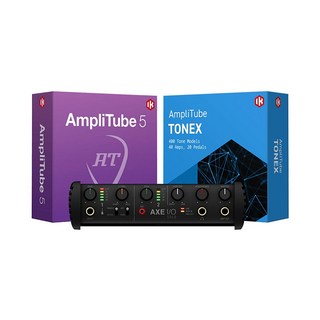IK Multimedia AXE I/O Solo + AmpliTube 5 + TONEX バンドル
