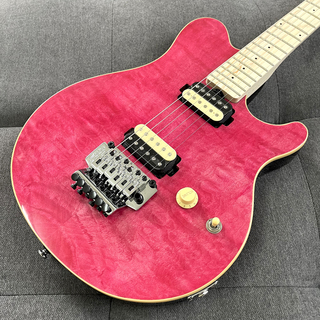 Sterling by MUSIC MAN SBMM AX40-TP-M1 (Trans Pink) (#SG70523)【現物写真】