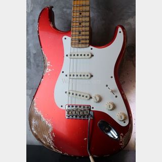 Fender Custom Shop '57 Stratocaster Heavy Relic / Candy Apple RED