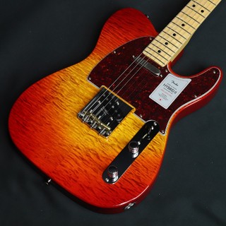 Fender2024 Collection Made in Japan Hybrid II Telecaster Flame Sunset Orange Transparent 【横浜店】