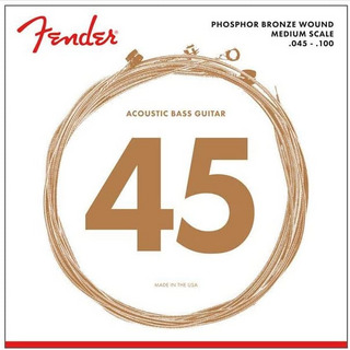 Fender ACOUSTIC BASS 7060 フォスファーブロンズ 45-100 レギュラー ミディアムスケールアコースティックベース弦