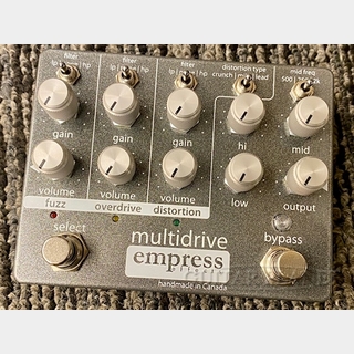 Empress Effects multidrive 【ファズ/ディストーション/オーバードライブ】