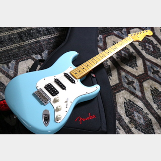 Fender JapanSpecial SSH Stratocaster Daphne Blue 2012 w/ Monty's Retro Wind SSH Set
