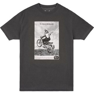 Fender VINTAGE AD BIKER TEE SHIRT GRAPHITE (L)(#9194132506)