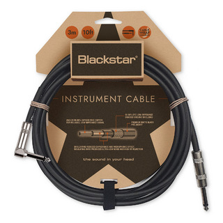 BlackstarStandard Instrument Cable 3m ストレート/アングル シールド