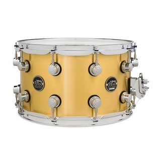 dw Performance Series Brass Snare Drum 8"x14" / Polished Brass 【DRPM0814SSBP】