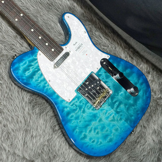 Fender2024 Collection Made in Japan Hybrid II Telecaster RW Quilt Aquamarine