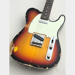 Freakquency Guitars Premium Plus VTG 3-Tone Sunburst ≒4.36kg #VTG00043