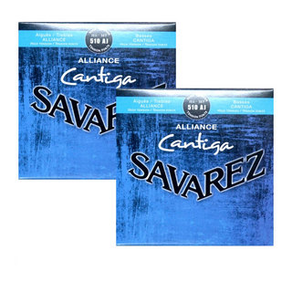 SAVAREZ510 AJ HIGH TENSION Alliance＆Cantiga クラシックギター弦×2セット
