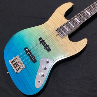 Bacchus WL4-FM CUSTOM IV/BLU-GRD(バッカス ジャズベースタイプ)