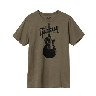 Gibson GA-SC-LPBSMD Les Paul Tee (Olive Green) Medium ギブソン Tシャツ Mサイズ【WEBSHOP】