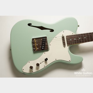 FenderMade in Japan Limited Kusumi Color Telecaster Thinline - Kusumi Green