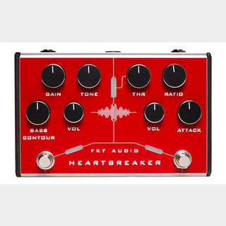 FKT AUDIO Heartbreaker Bass Overdrive Optical Compressor ベース用 オーバードライブ コンプレッサー【WEBSHOP】