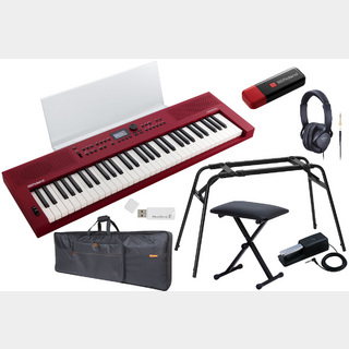 Roland GOKEYS3-RD [コンプリートセット] (GO:KEYS 3) ダークレッド Digital Keyboard【WEBSHOP】