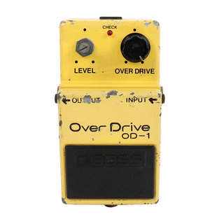 BOSS 【中古】 オーバードライブ エフェクター BOSS OD-1 Over Drive Silver Screw 銀ネジ ギターエフェクター