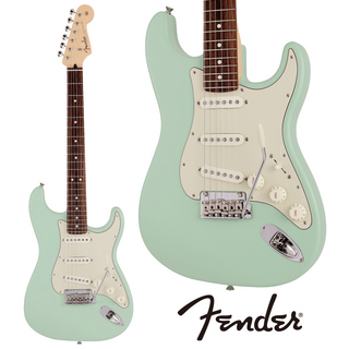 Fender Made in Japan Junior Collection Stratocaster - Satin Surf Green  / Maple -【ローン金利0%!!】