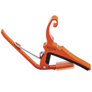 Kyser KG6O QUICK-CHANGE CAPO ORANGE BLAZE アコギ用カポタスト