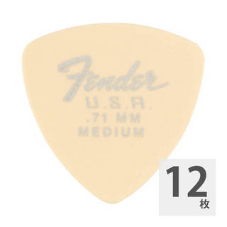 Fenderフェンダー 346 Dura-Tone 0.71mm OLY ギターピック 12枚入り