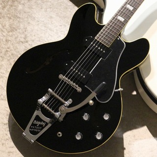 KING SNAKE 【ES-330スタイルの極上サウンド!】Smith w/Bigsby~Black~ #S-151【2.80kg】【シンボディ】