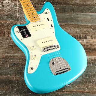 FenderAmerican Professional II Jazzmaster Left-Hand Maple Fingerboard Miami Blue フェンダー [左利き用] 【