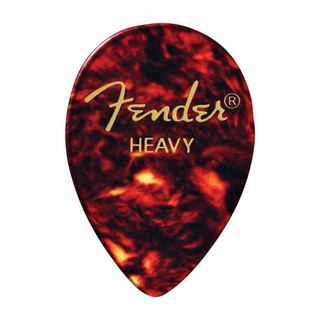 Fender フェンダー 358 Shape Shell Heavy ギターピック 12枚入り