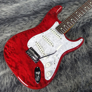 FenderMade in Japan Hybrid II 2024 Collection Stratocaster Quilt Red Beryl