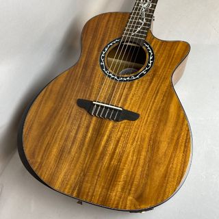 LUNA Vineyard Koa Bevel Nylon-String Cutaway Acoustic-Electric Gloss Natural 2023年 美品