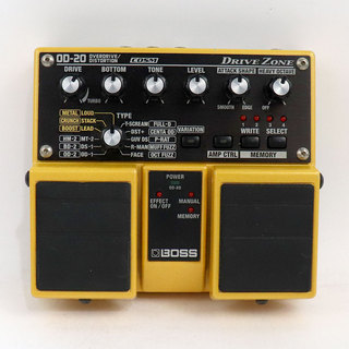 BOSS 【中古】 オーバードライブ ディストーション BOSS OD-20 OverDrive Distortion DRIVE ZONE