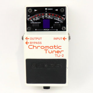 BOSS 【中古】 クロマチックチューナー エフェクター BOSS TU-2 Chromatic Tuner ペダルチューナー