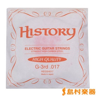 HISTORYHEGSH017 エレキギター弦 バラ弦