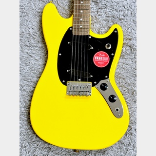 Squier by FenderFSR Sonic Mustang Graffiti Yellow / Laurel 【限定カラー】