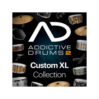 XLN AudioAddictive Drums2 Custom XL Collection 【ダウンロード版】