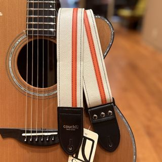 Couch Racer X Strap White/Orange　ギターストラップ